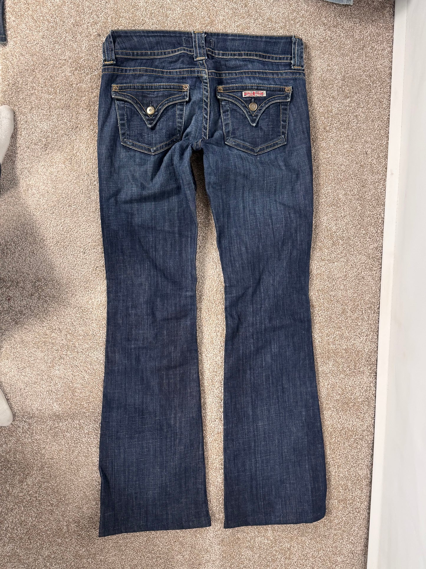 Lavtaljede jeans str: S