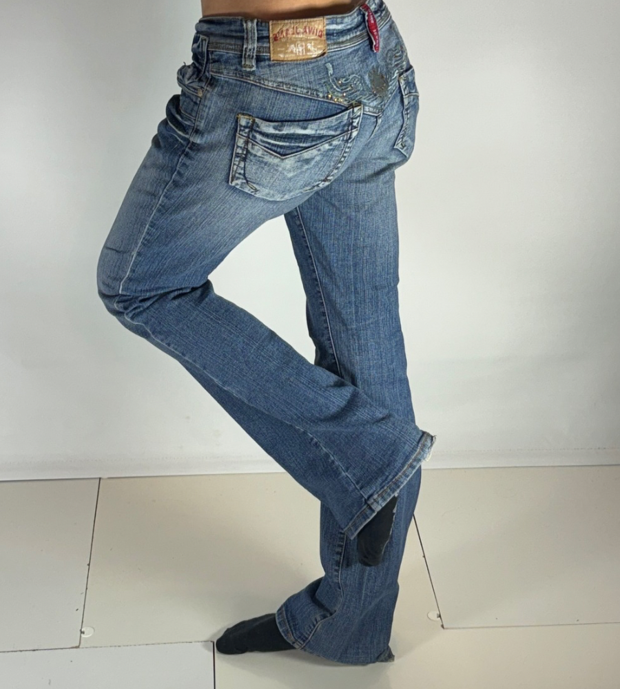 Lågmidjde jeans – stl: M