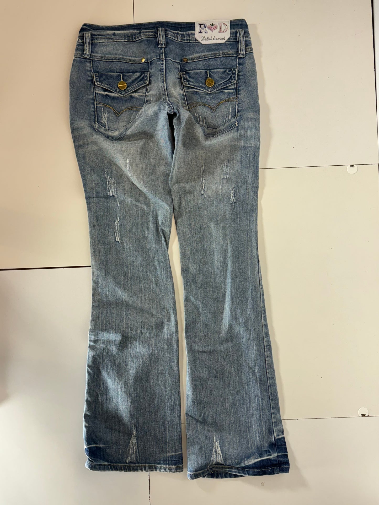 Lågmidjade jeans stl: S