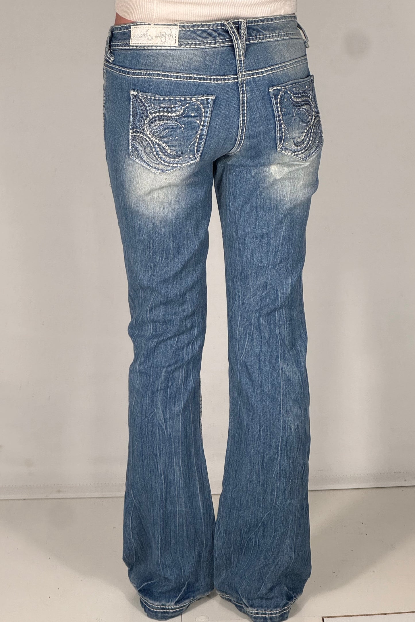 Lågmidjade jeans stl: XS