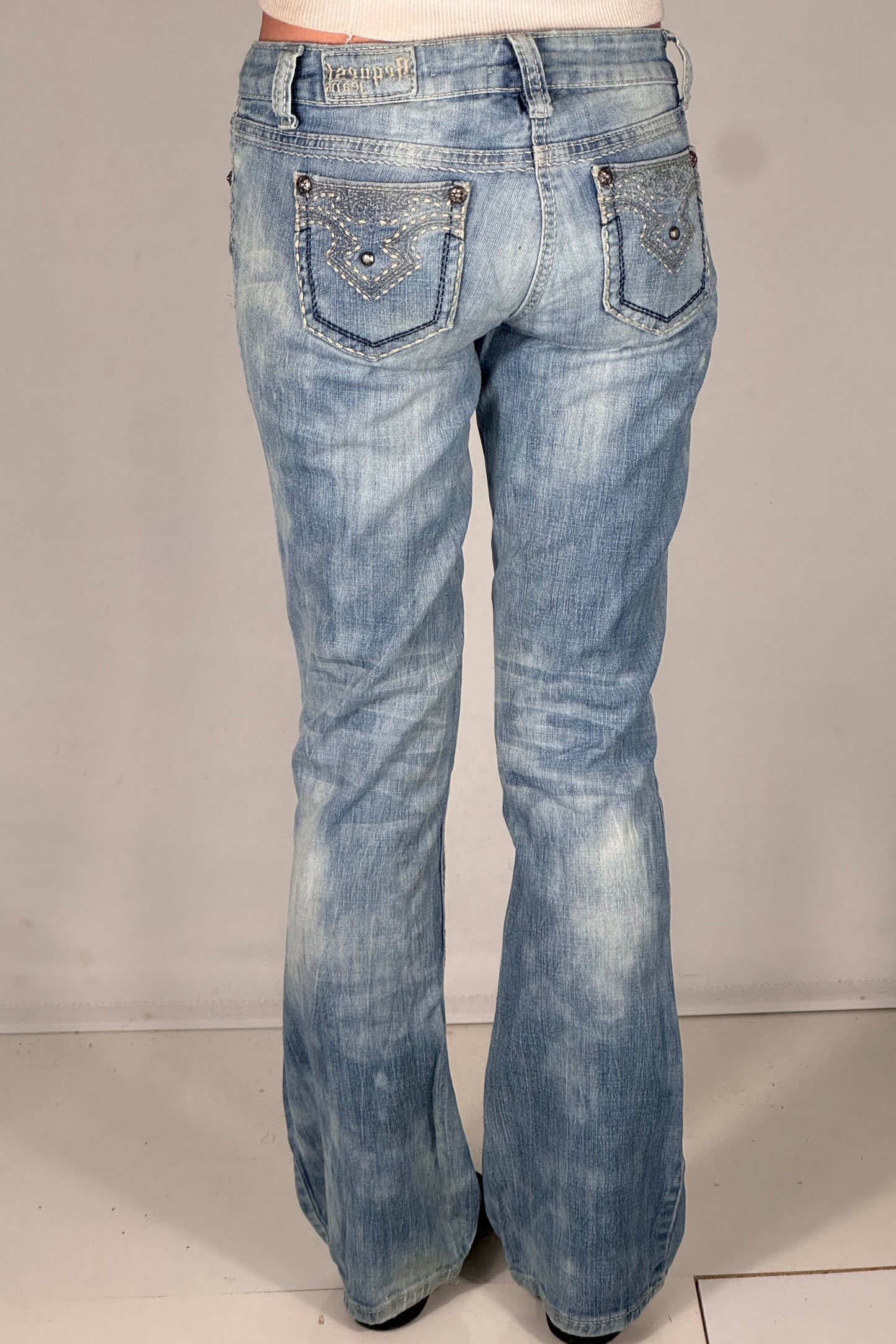 Lågmidjade jeans stl: XS