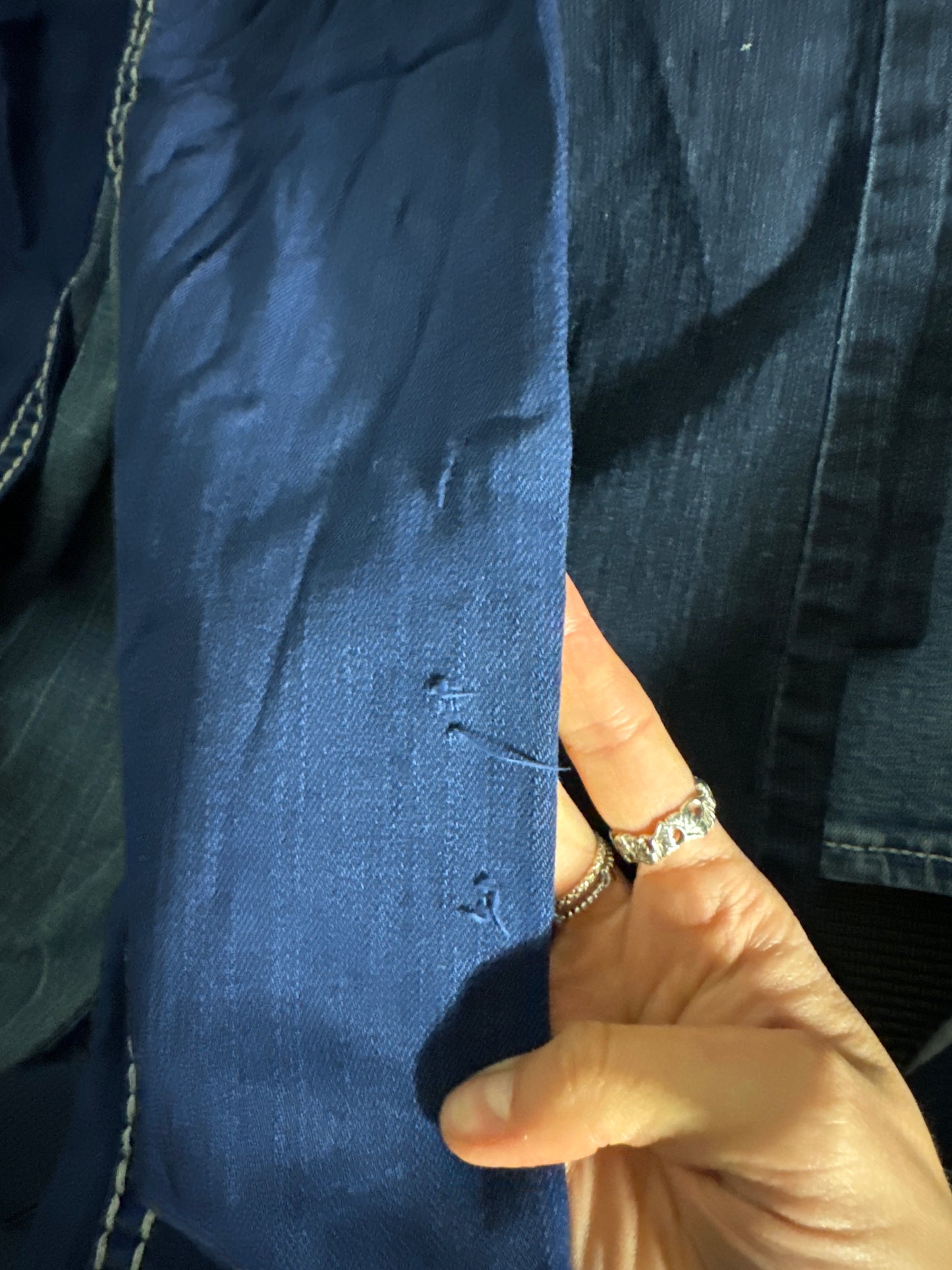 Lågmidjade jeans stl: S