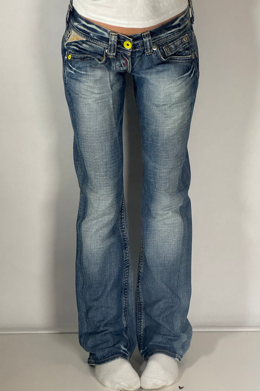 Lågmidjade jeans stl: S