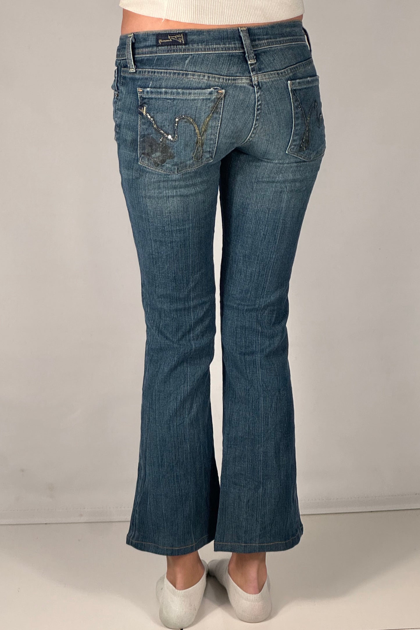 Lavlivede jeans str: XXS
