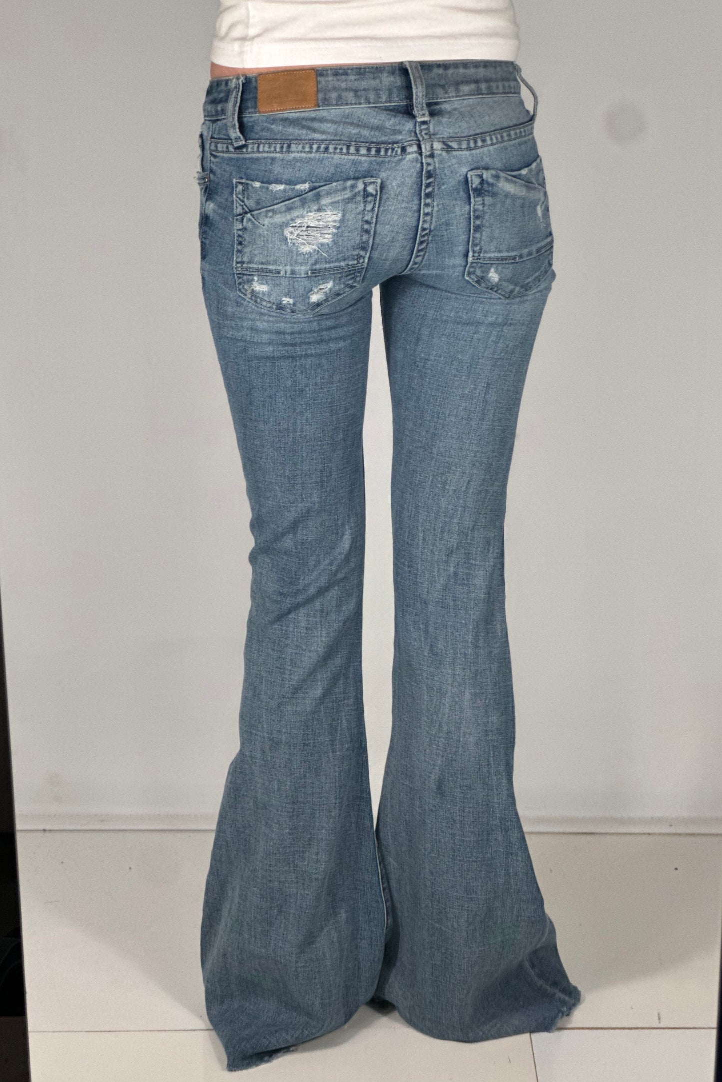 Lavtaljede jeans str: XS