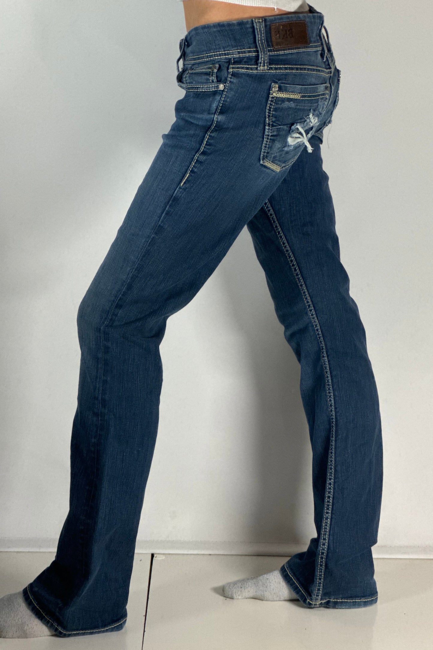 Lågmidjade jeans stl: S