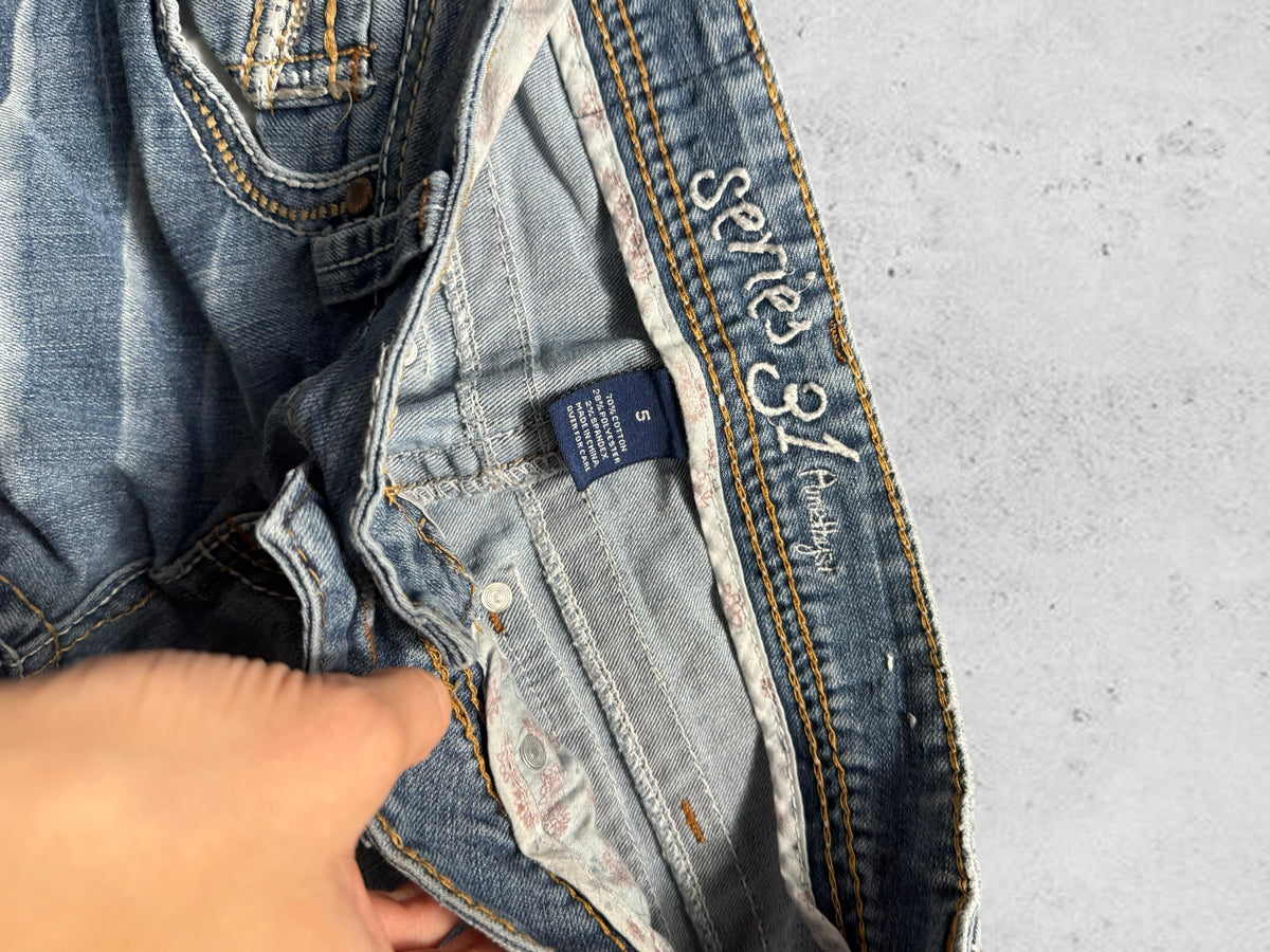 Lågmidjade jeans stl: XS