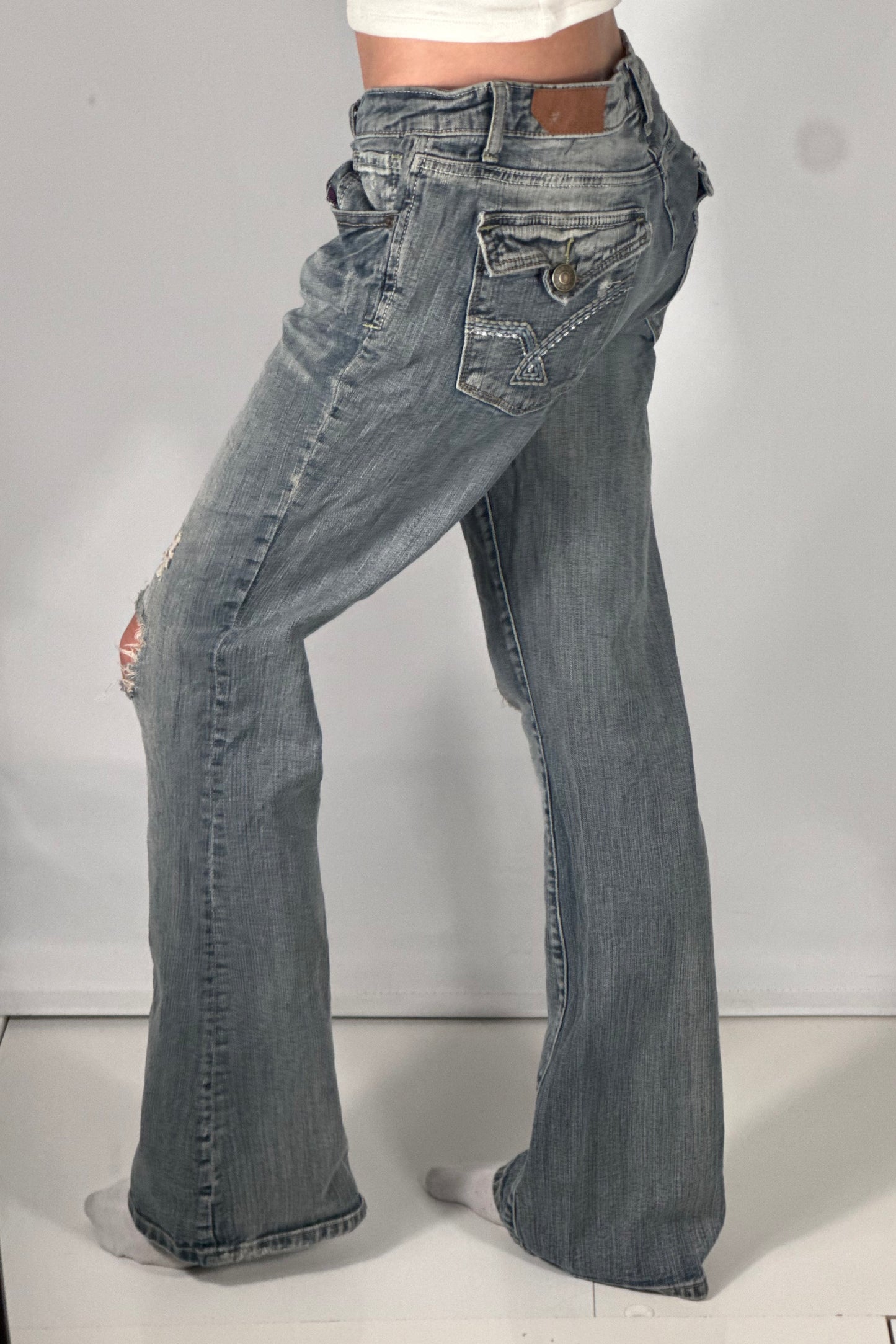 Lågmidjade jeans stl: M