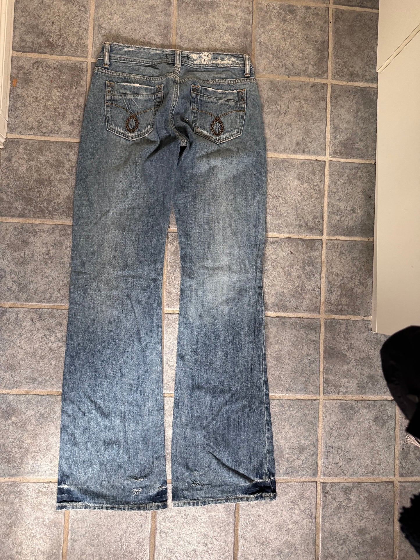 Lågmidjade jeans stl: XS
