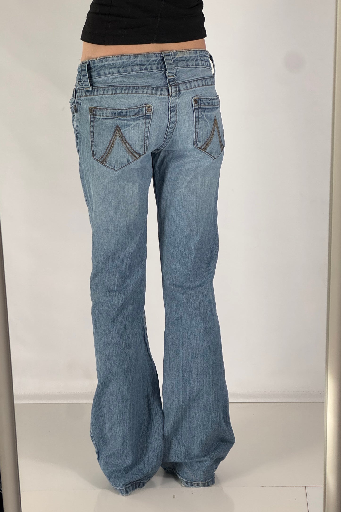 Lågmidjade jeans stl: S
