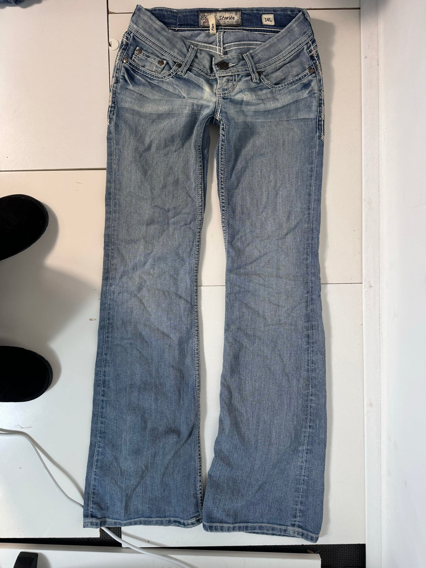 Lavtaljede jeans str: XS