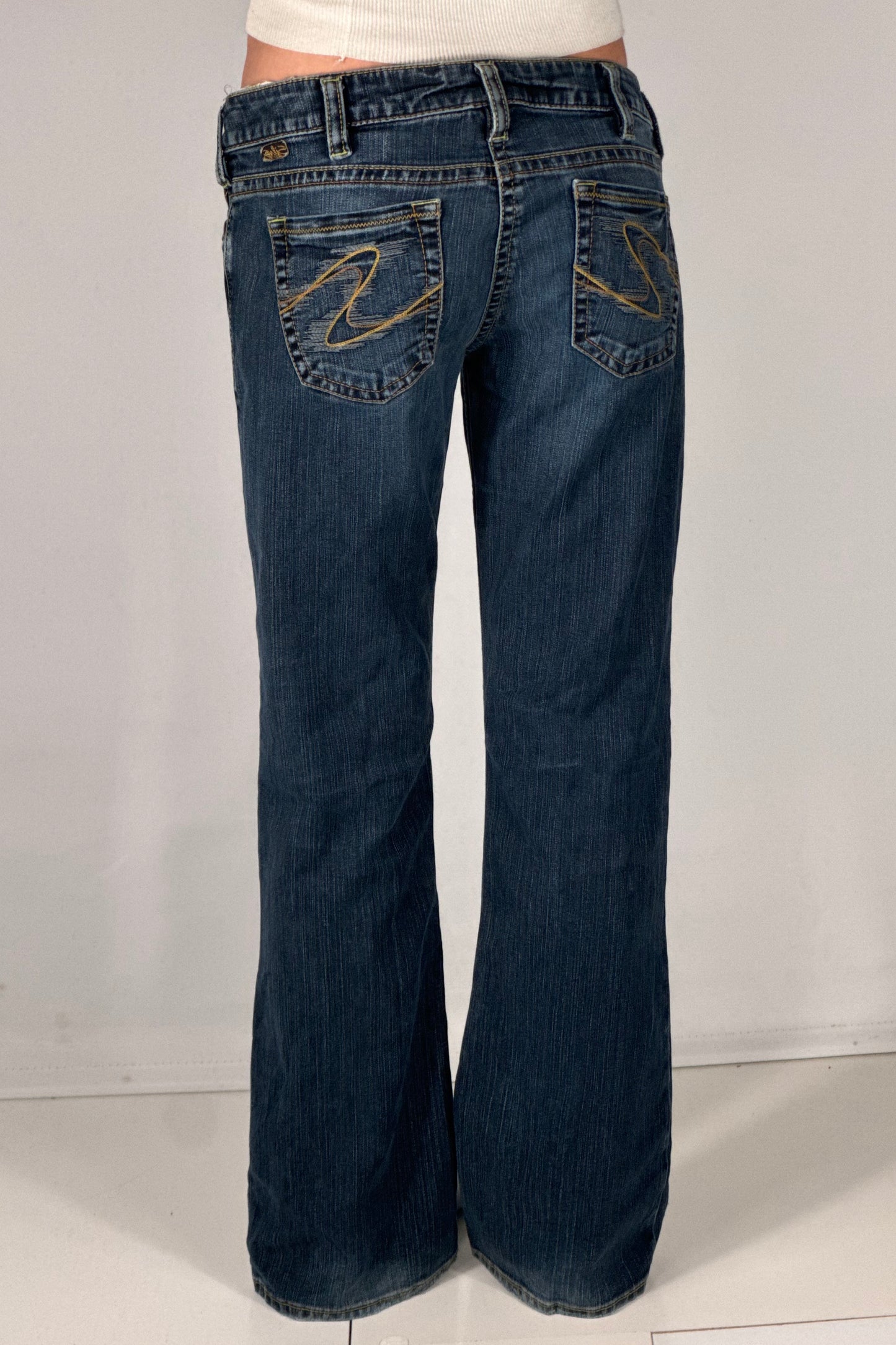 Lavtaljede jeans str: M