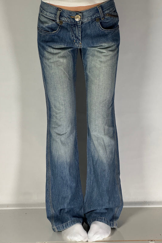 Lågmidjade jeans stl: S/M