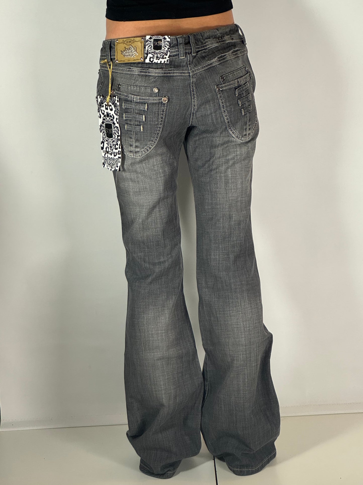 Lågmidjade jeans stl: M