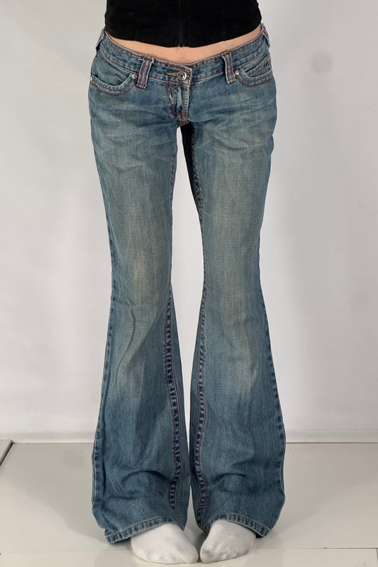 Lågmidjade jeans stl: S