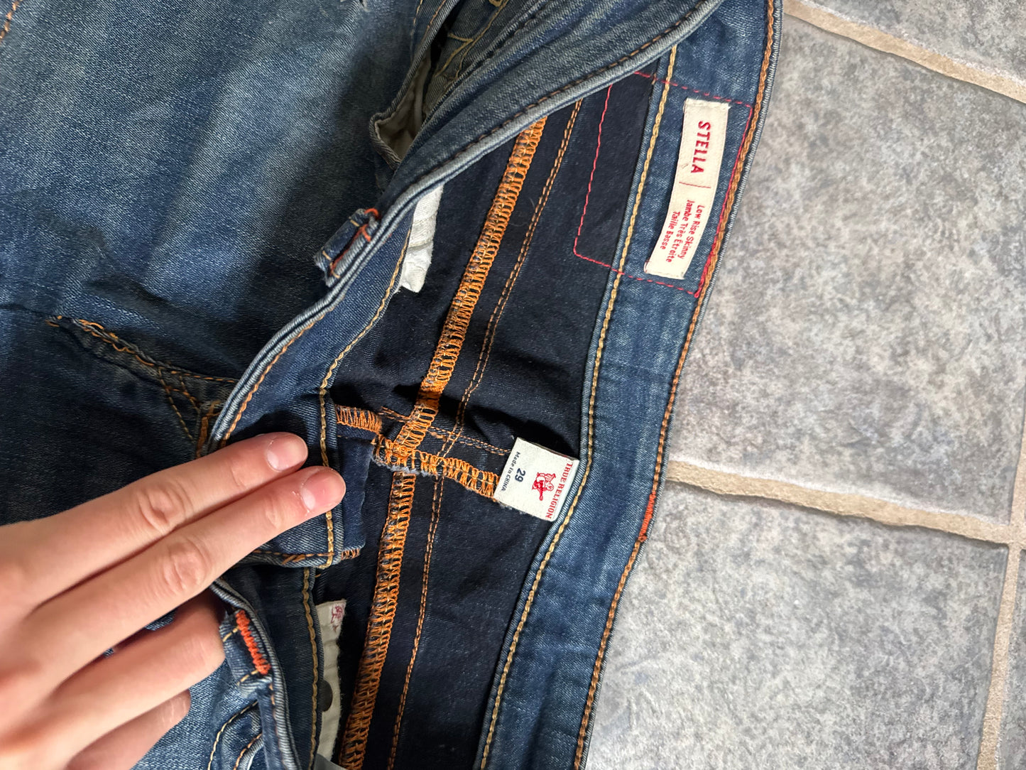 True religion kjol stl: XS/S