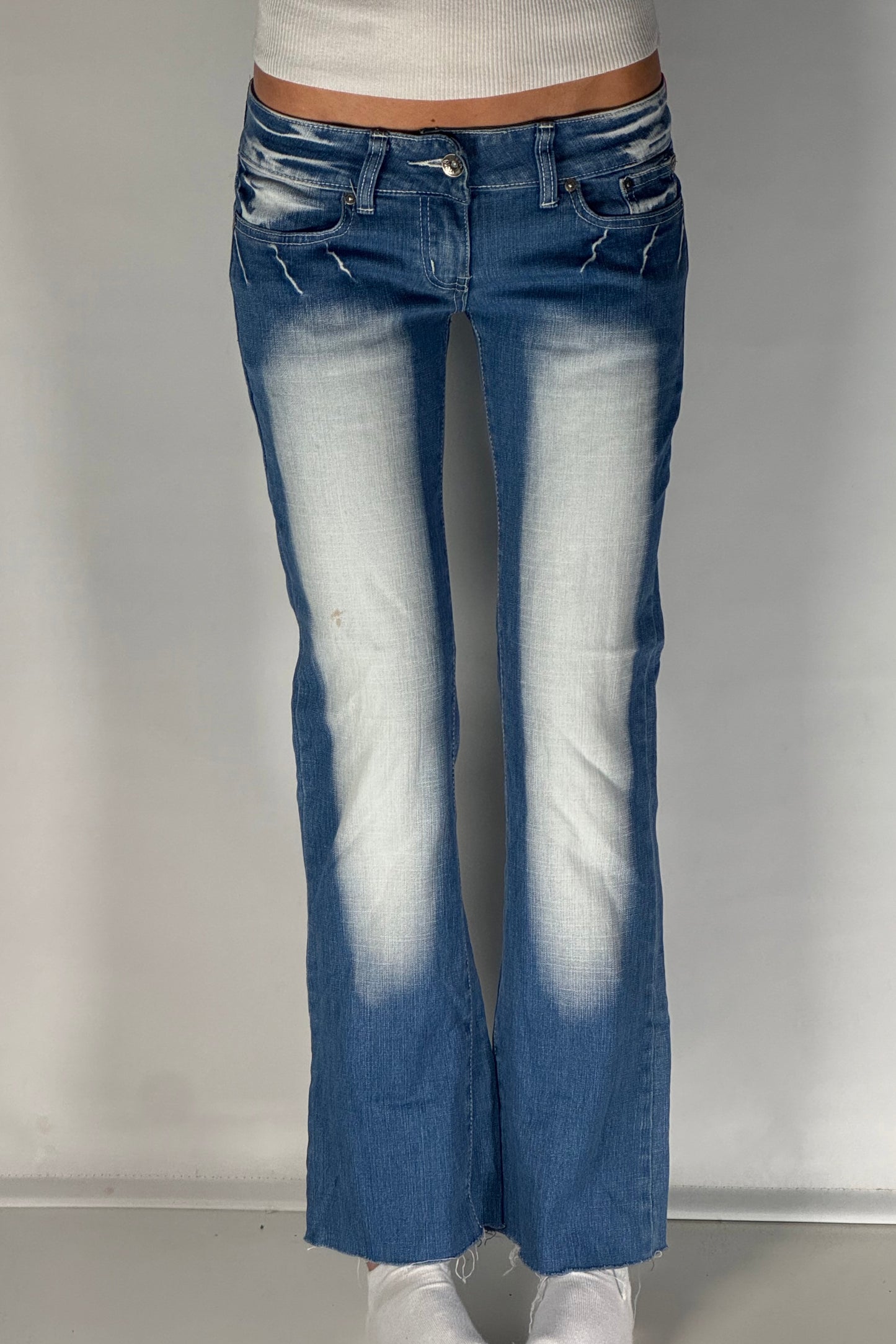 Lågmidjade jeans stl: XS