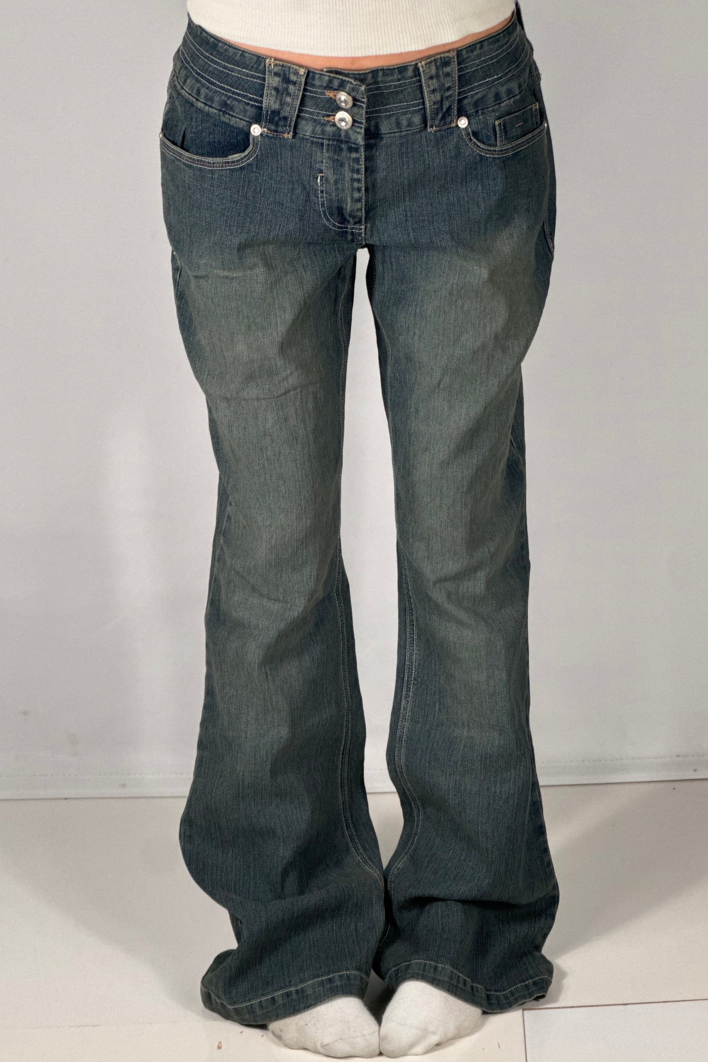Lågmidjade jeans stl: L