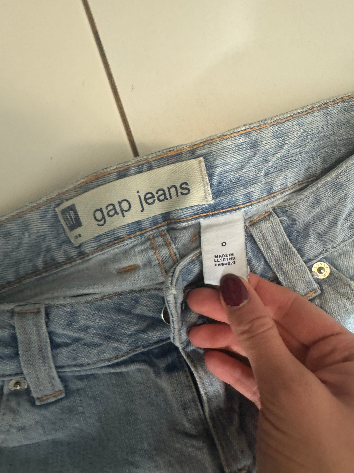 Lågmidjade jeans stl: XS