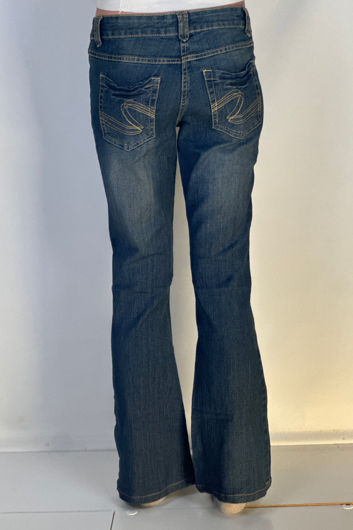 Lågmidjade jeans stl: S