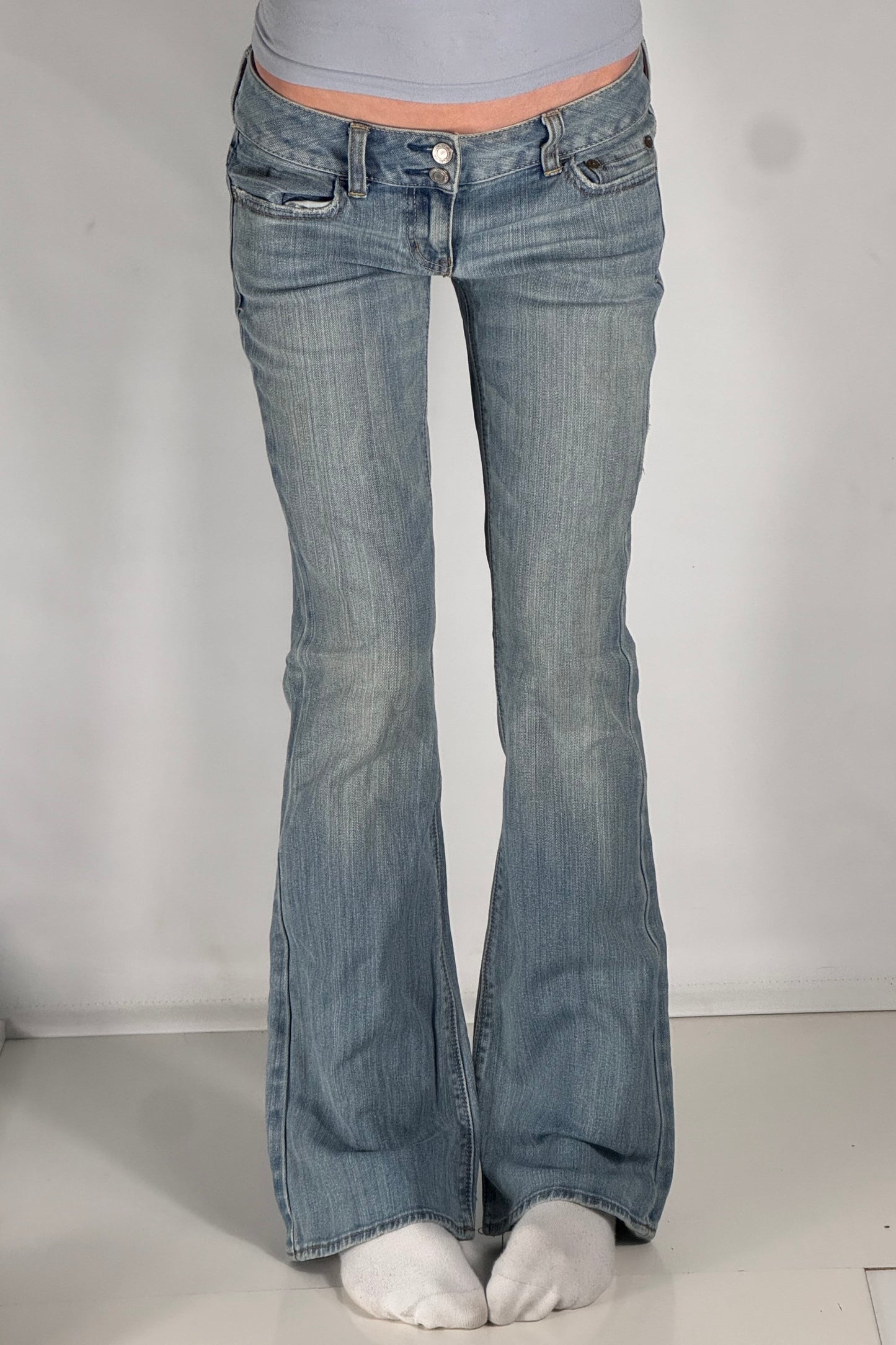 Lågmidjade jeans stl: XS