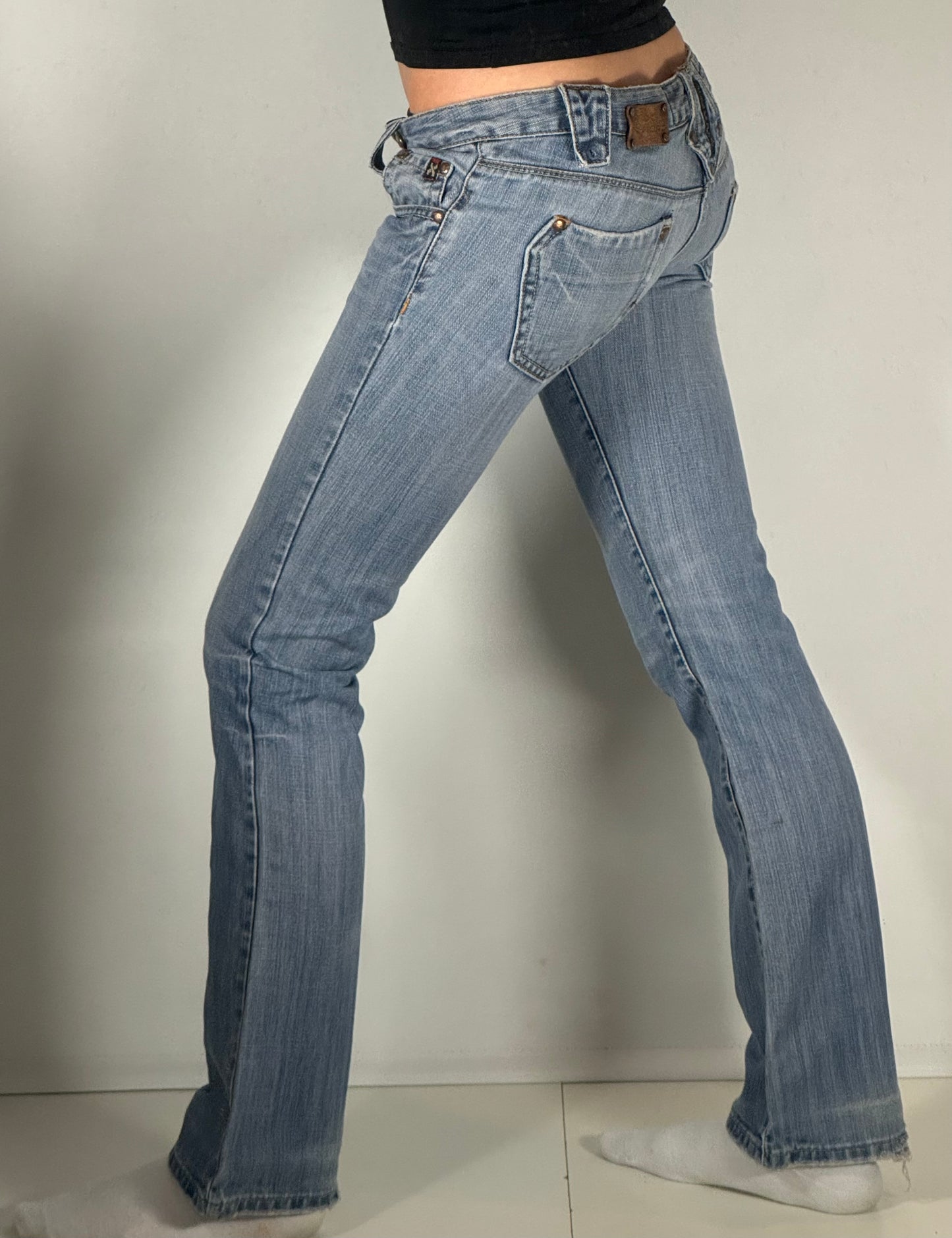 Lågmidjade jeans stl: XXS