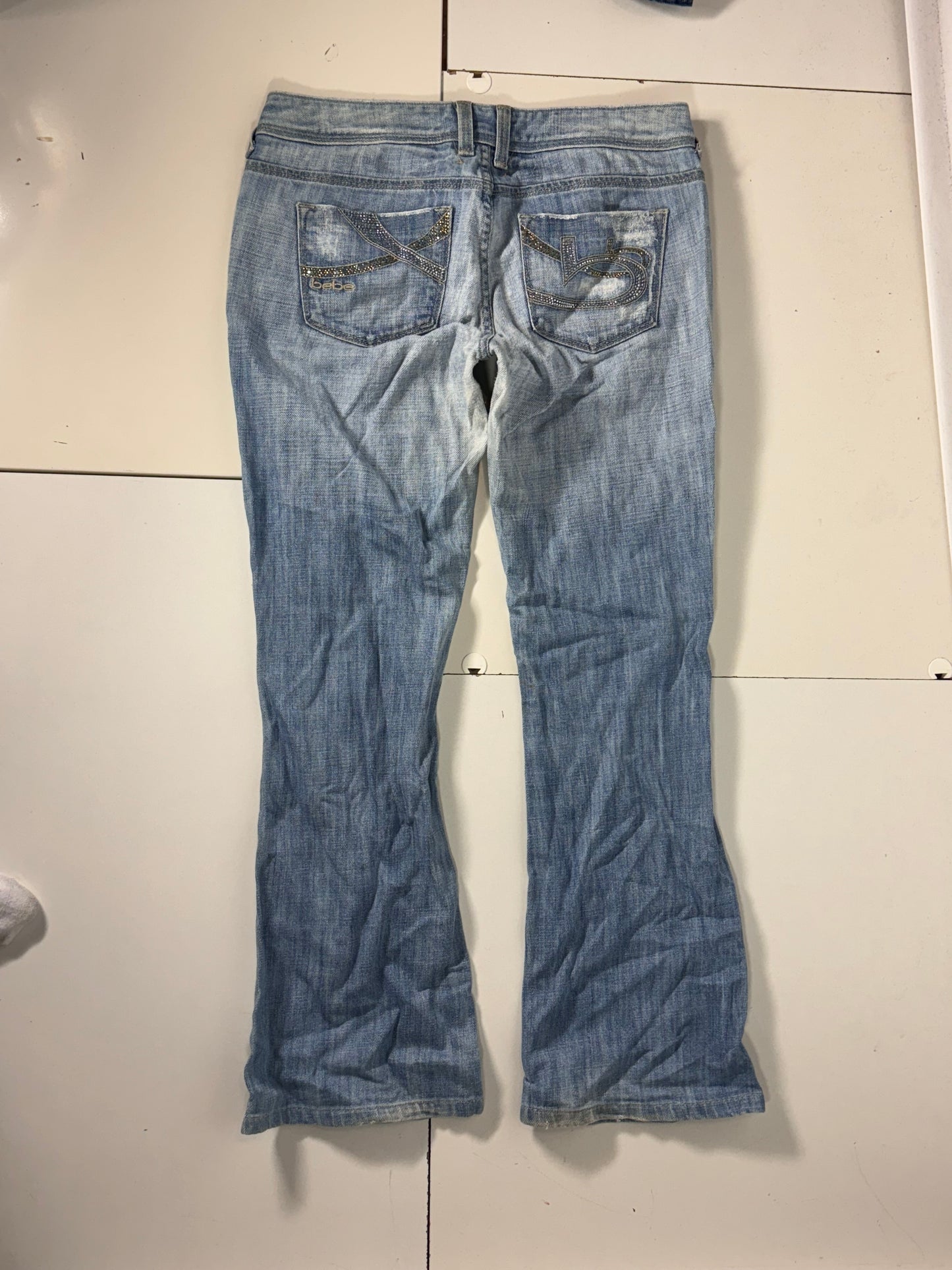 Lågmidjade jeans stl: S