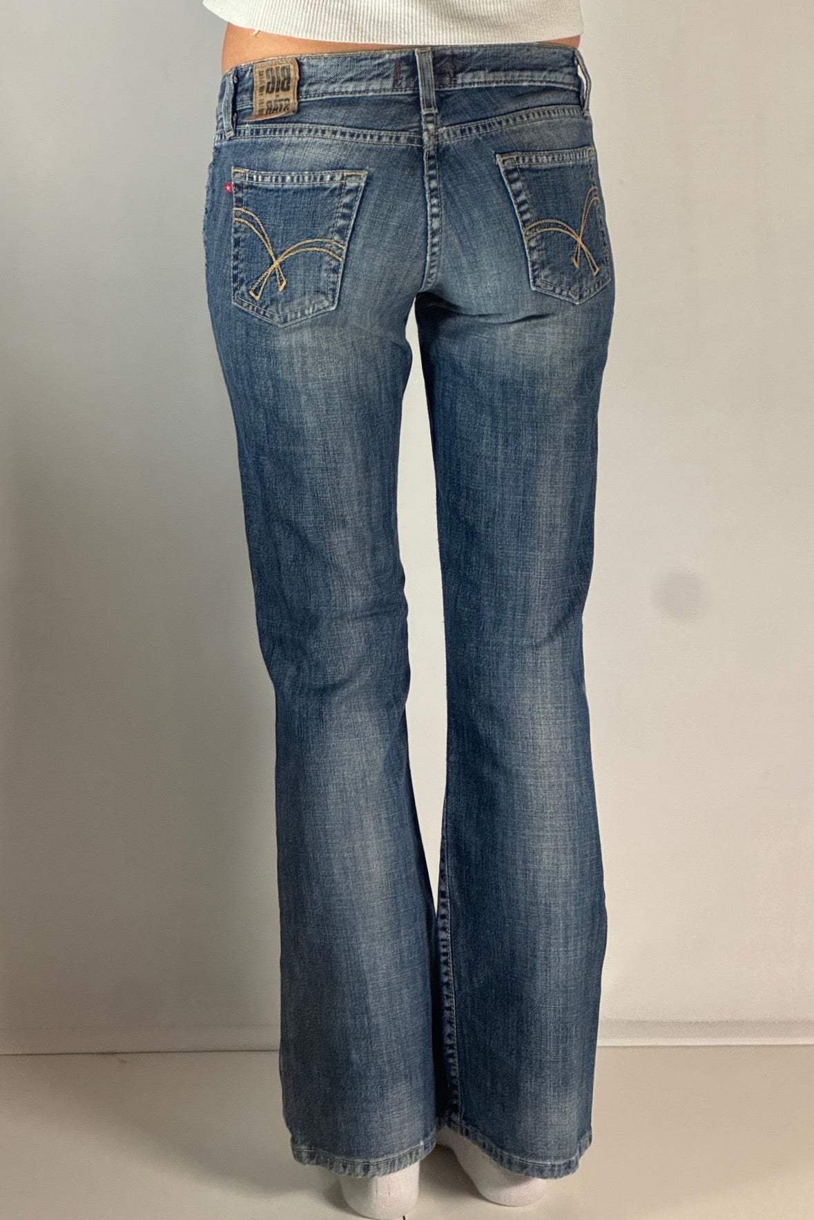 Lågmidjade jeans stl: XS