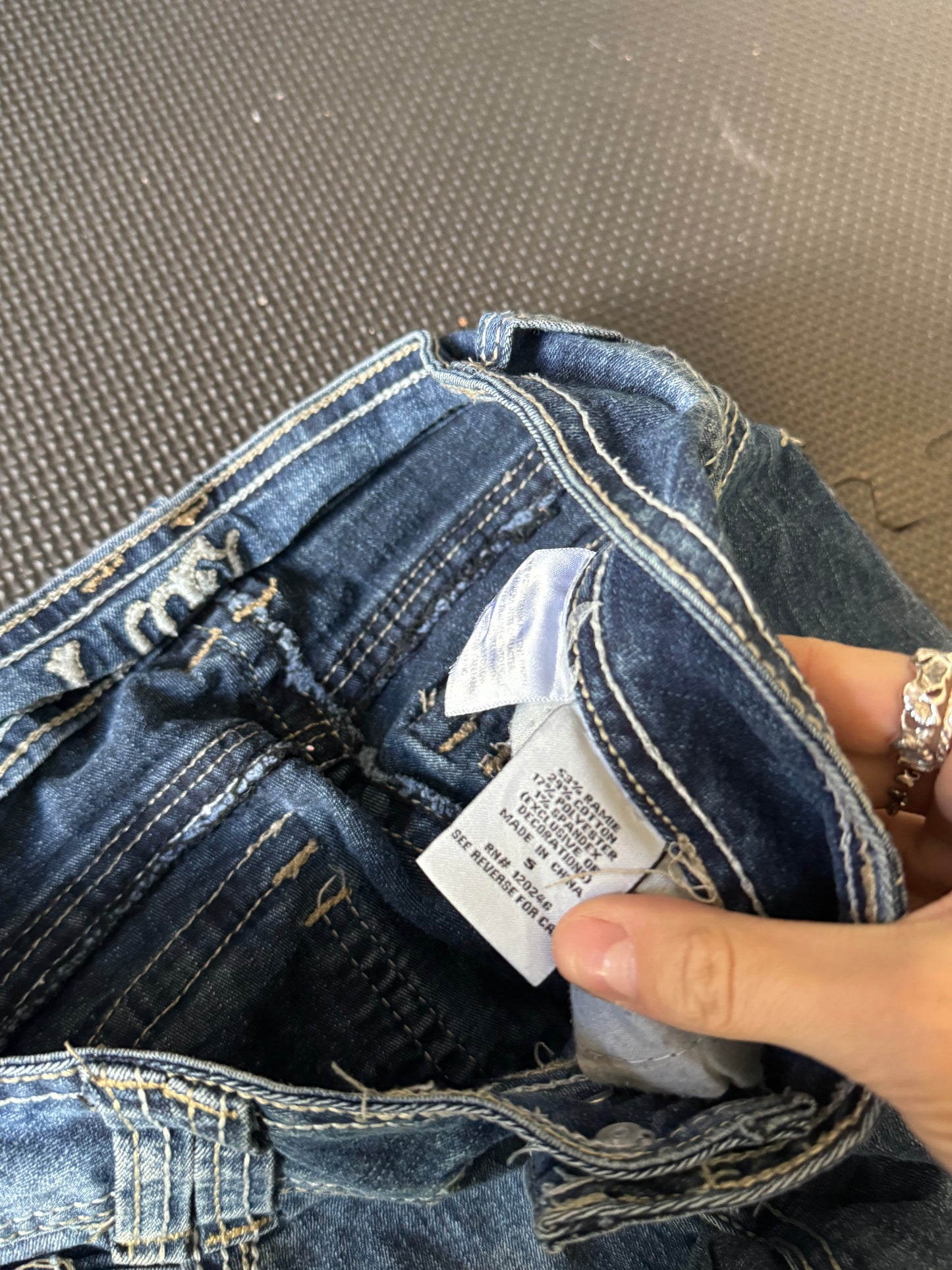 Lågmidjade jeans stl: XS