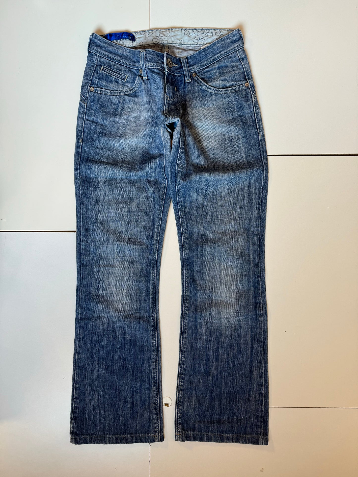 Lågmidjade jeans stl: XS