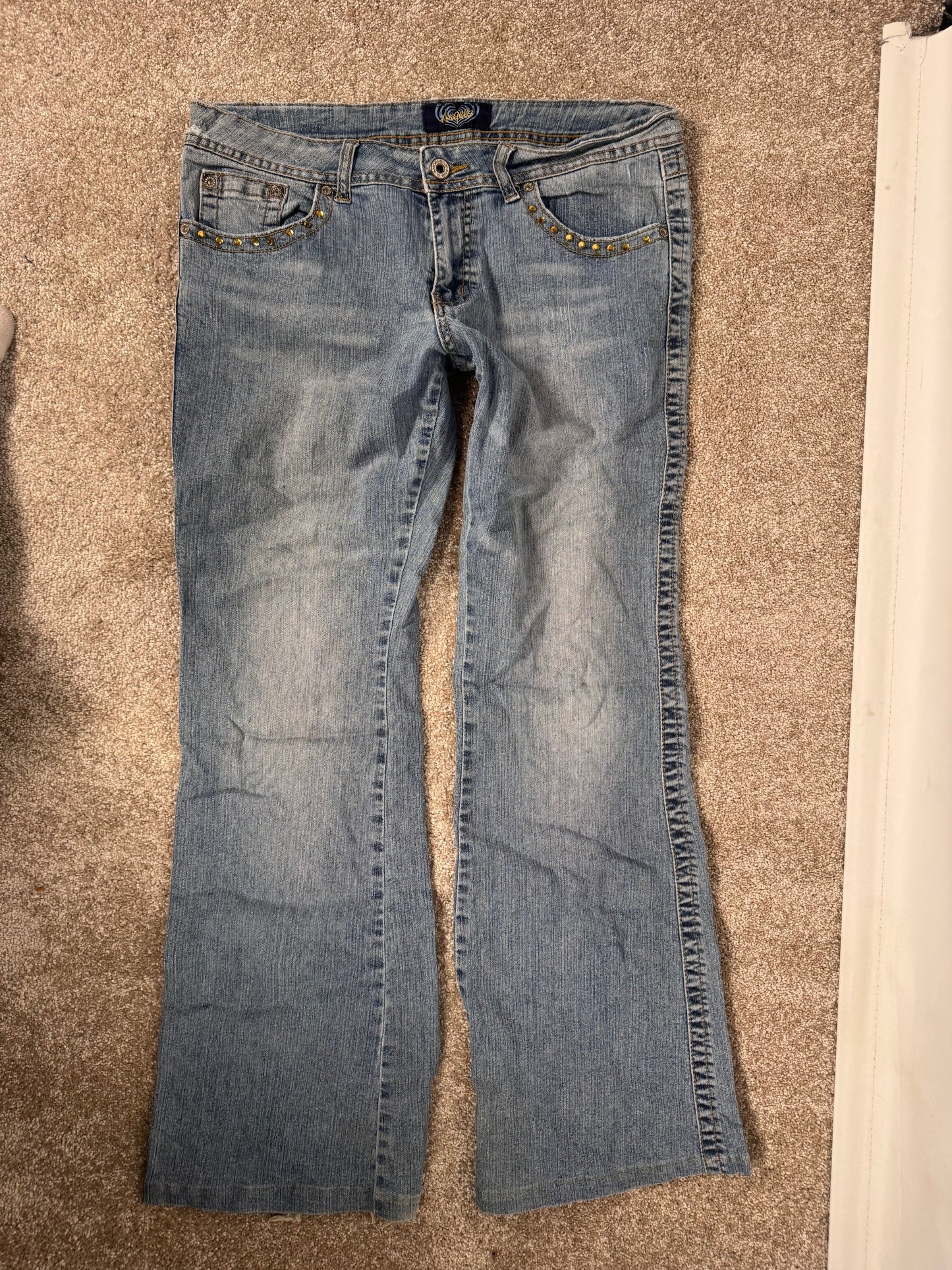 Lågmidjade jeans stl: M