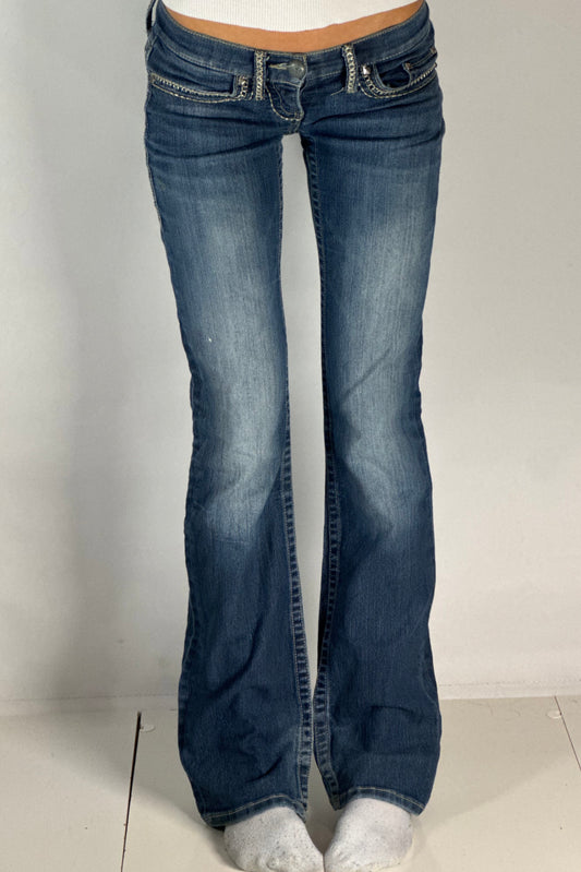 Lågmidjade jeans stl: XS