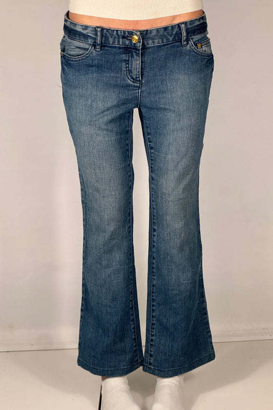 Lavtaljede jeans str: S