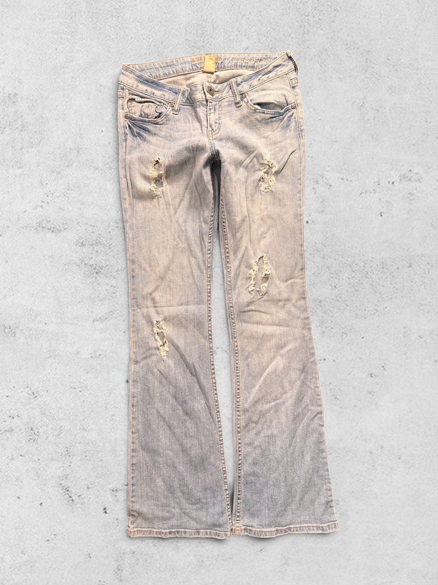 Lågmidjade jeans stl: S