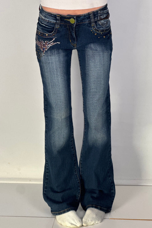 Lavtaljede jeans str: XXS