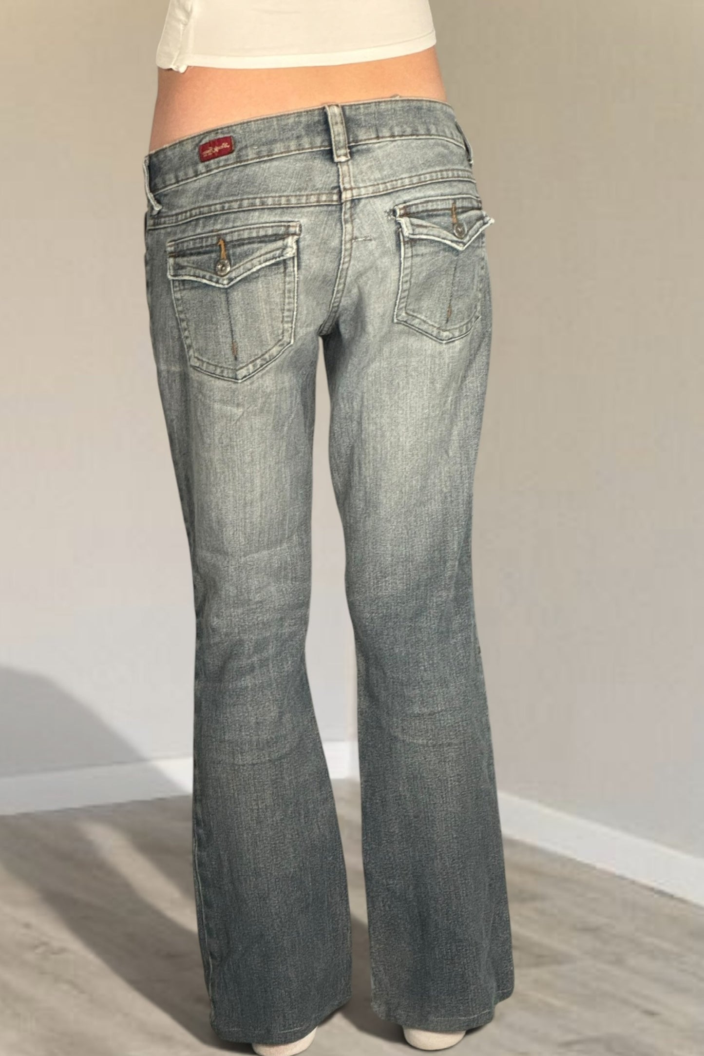 Lågmidjade jeans stl: S