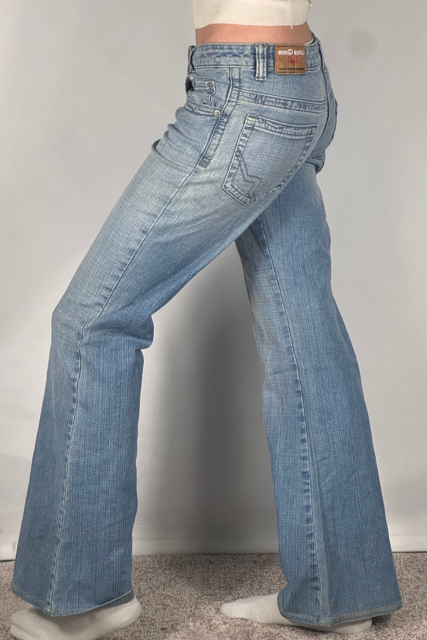 Lågmidjade jeans stl: XS