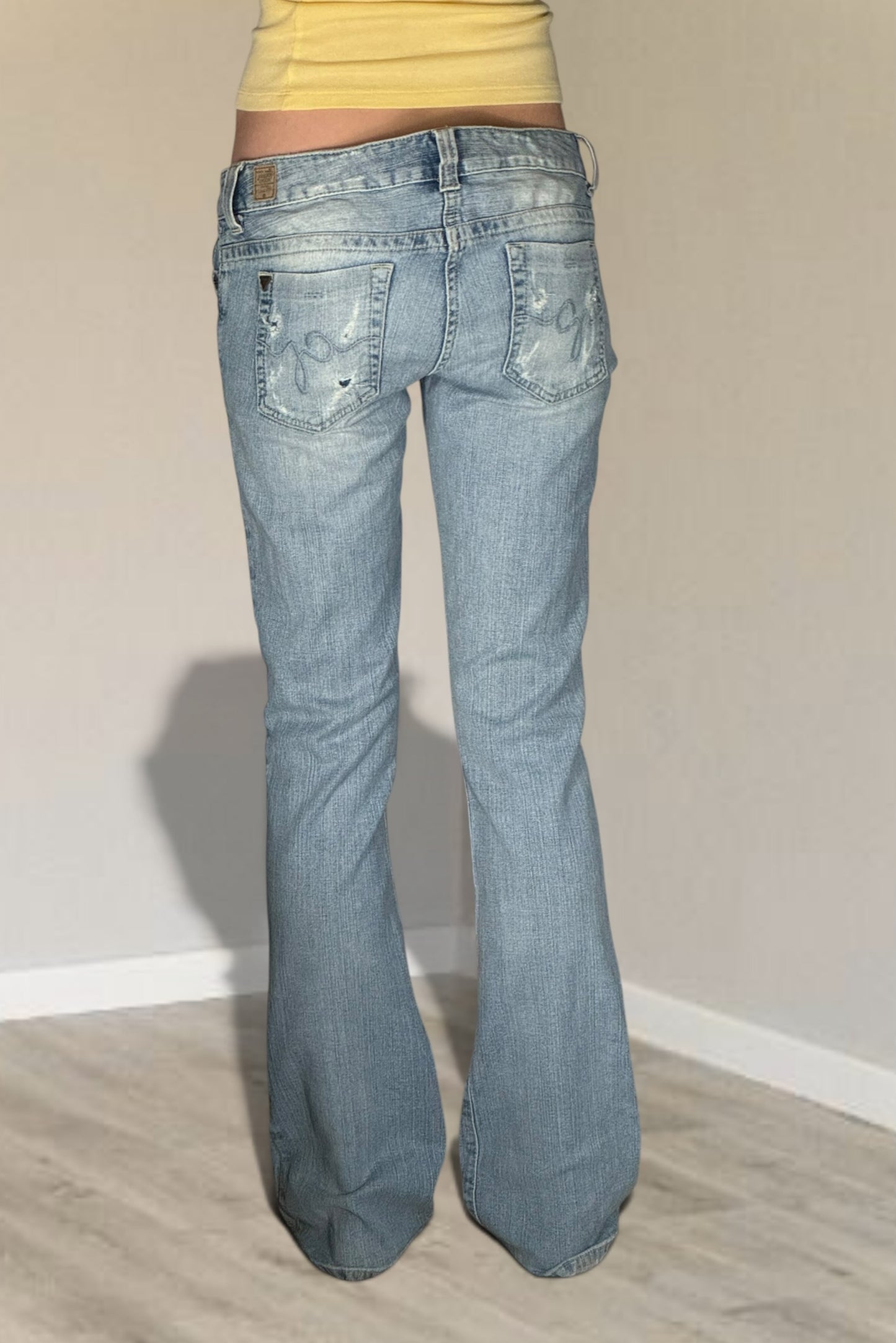 Lågmidjade jeans stl: S