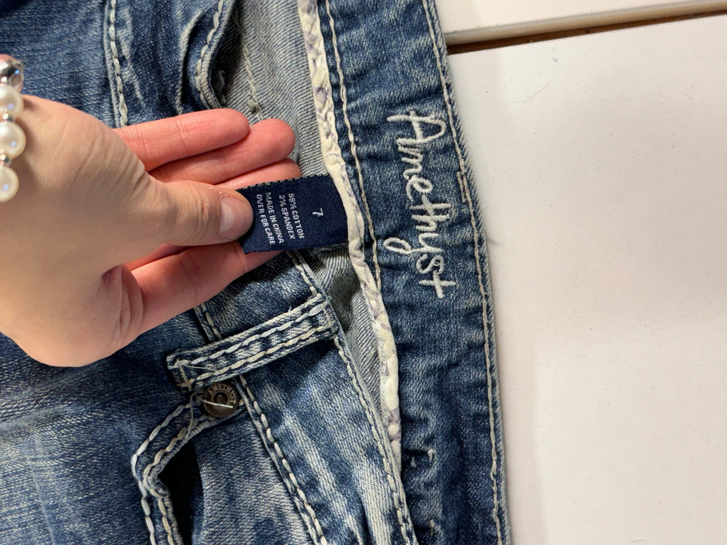 Lågmidjade jeans stl: XS/S