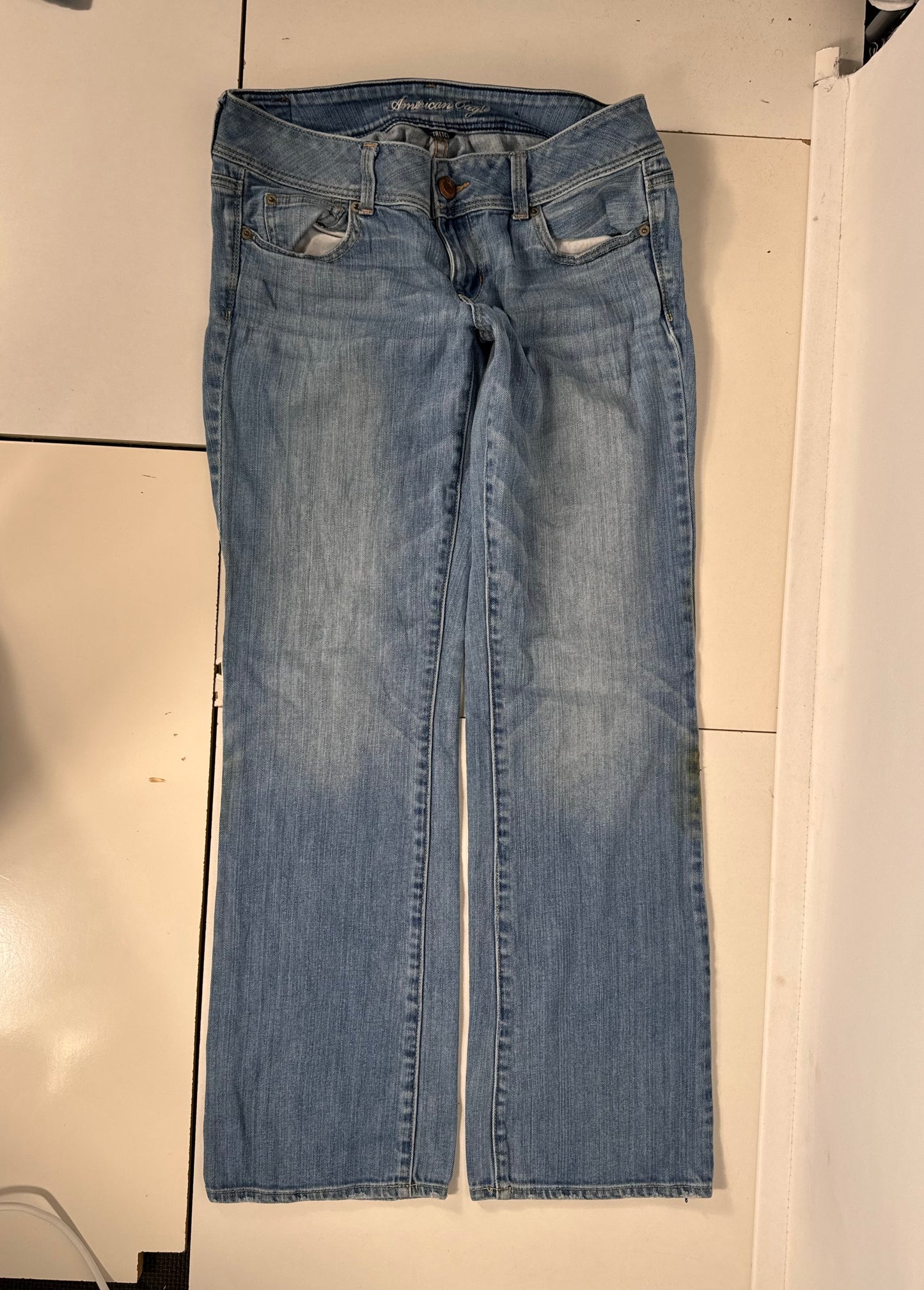 Lågmidjade jeans stl: M