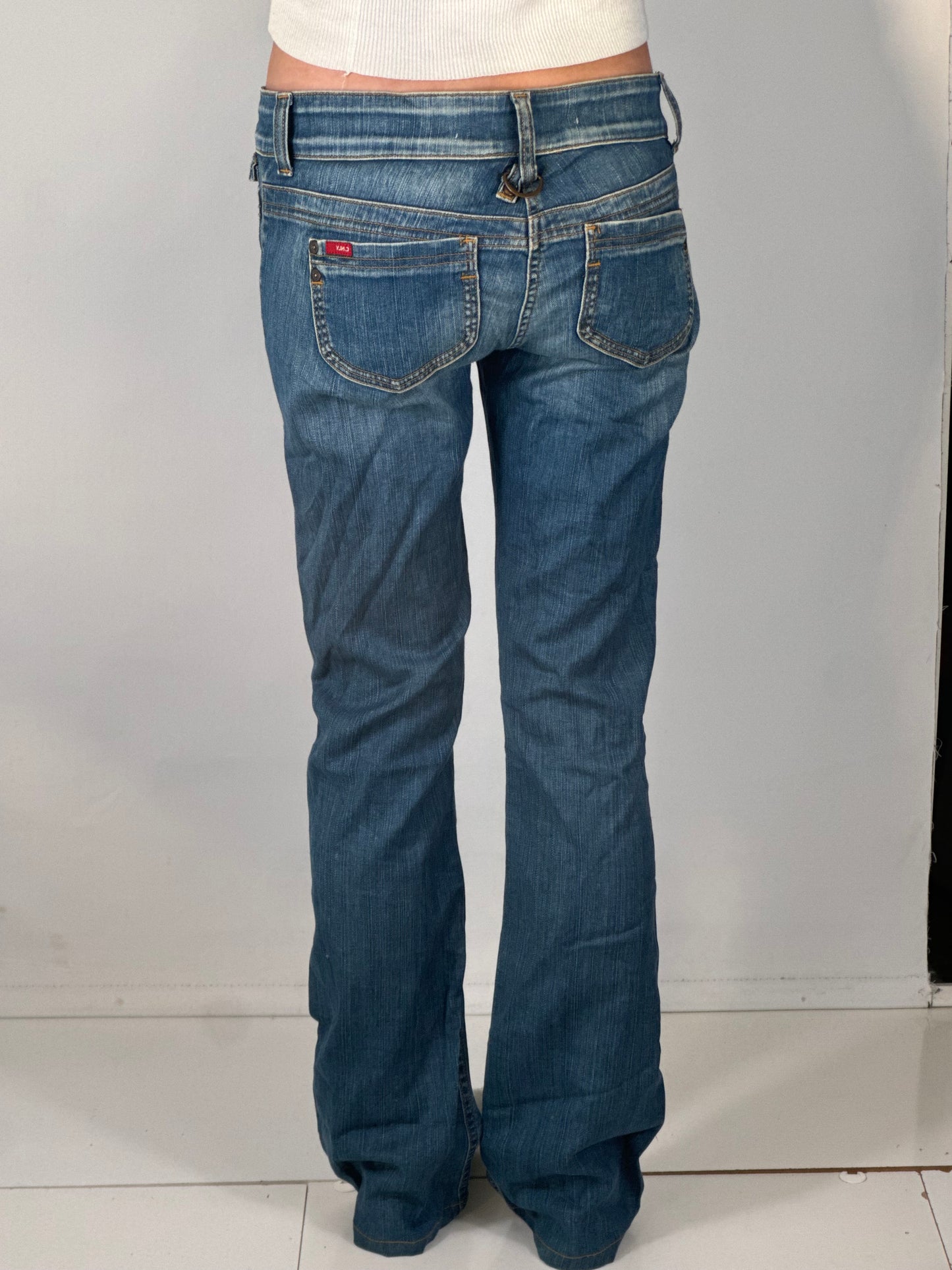 Lågmidjade jeans stl: S
