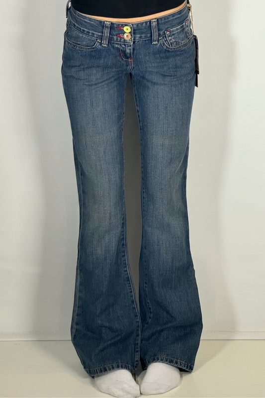 Lågmidjade jeans stl: S