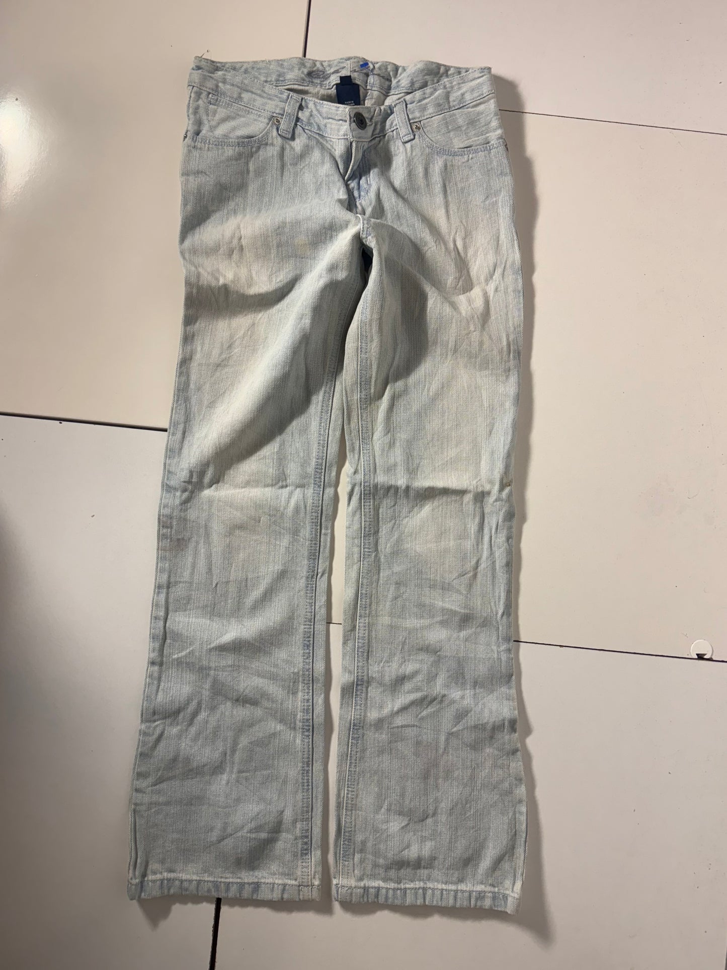 Lågmidjade jeans stl: XXXS
