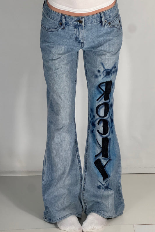 Lågmidjade jeans stl: S
