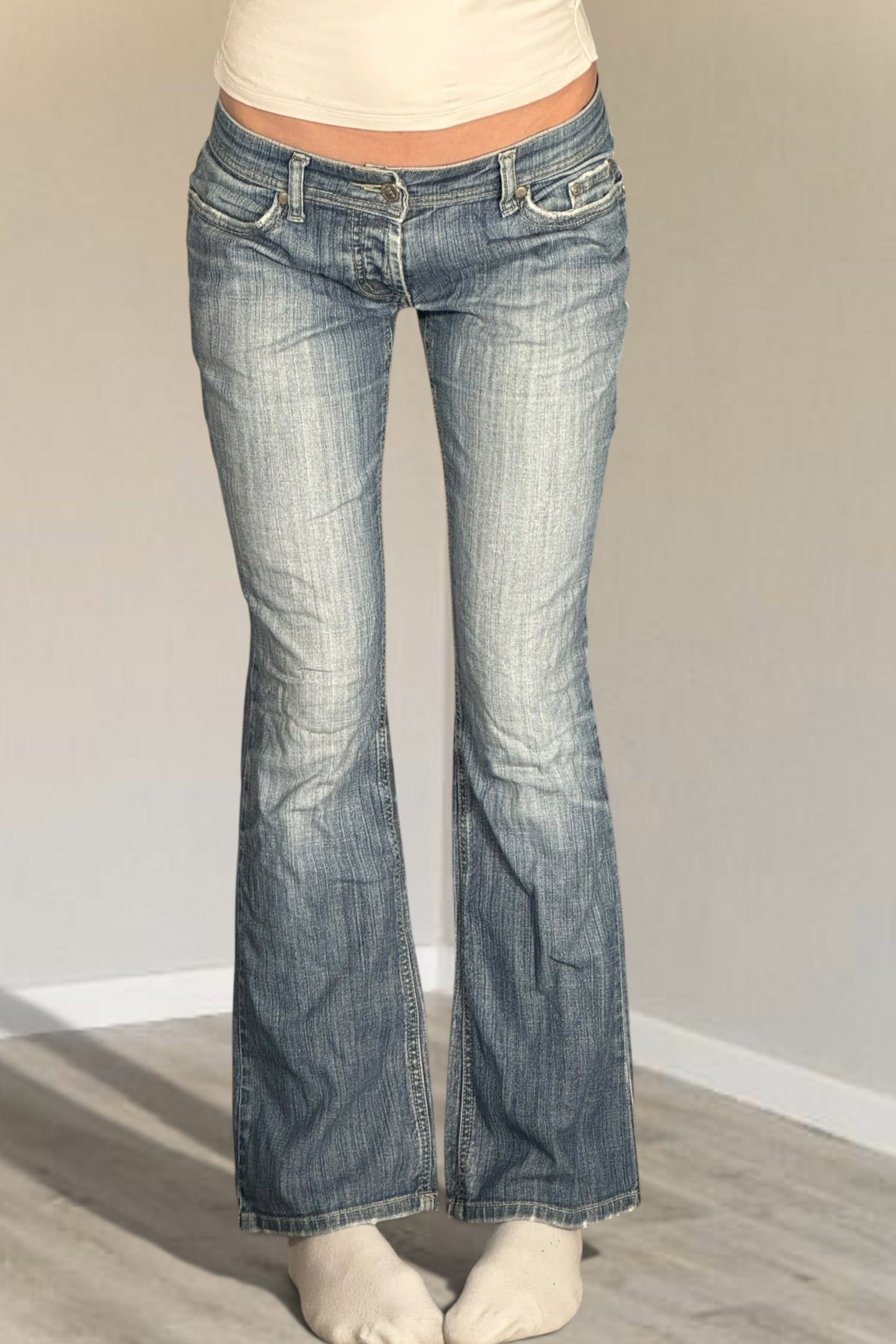 Lågmidjade jeans stl: XS