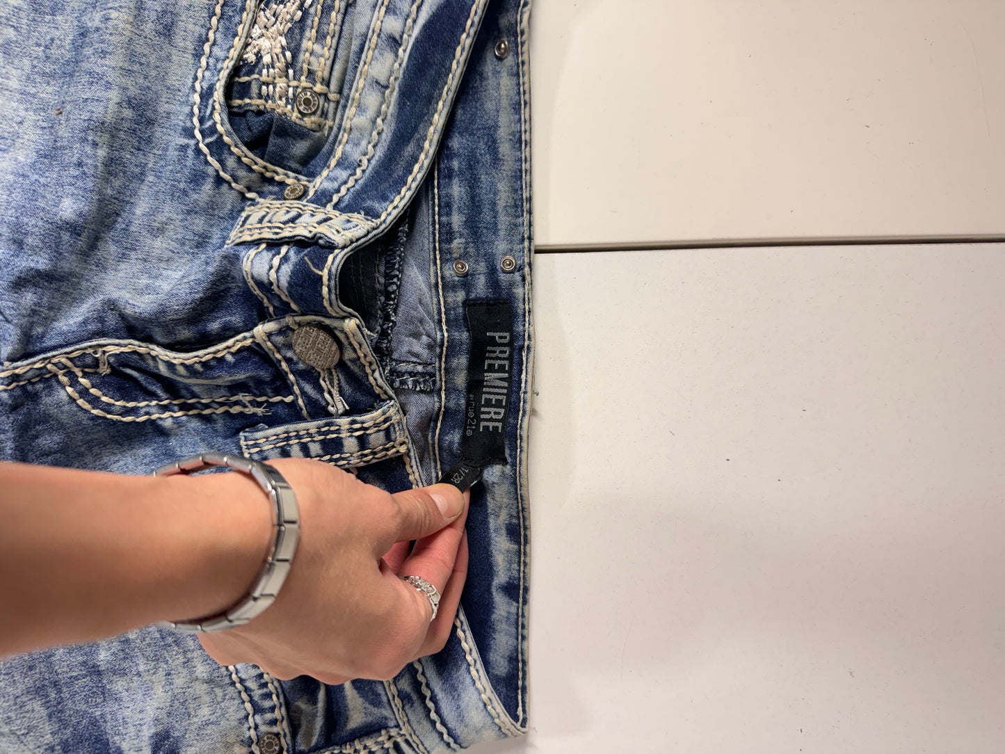 Lågmidjade jeans stl: XS