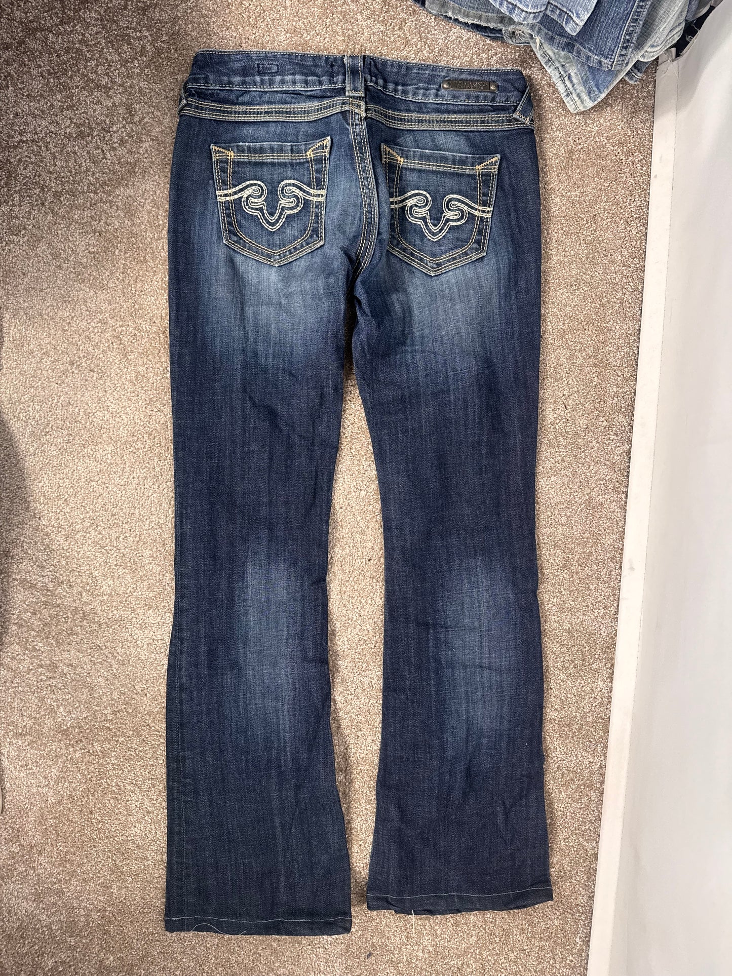 Lågmidjade jeans stl: S