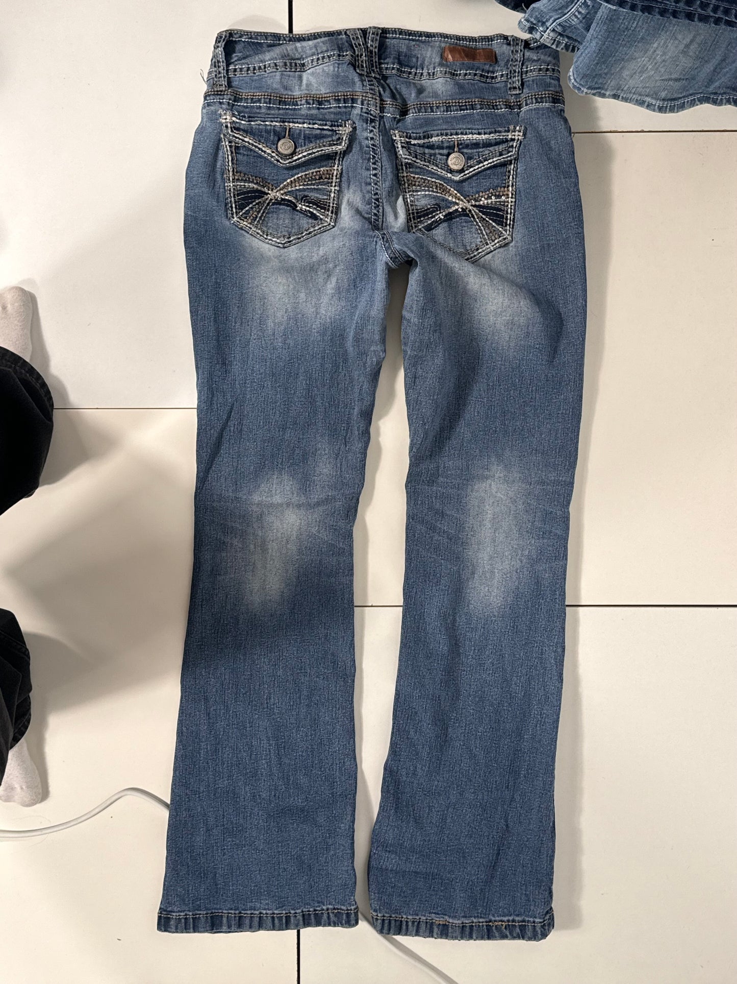 Lågmidjade jeans stl: M