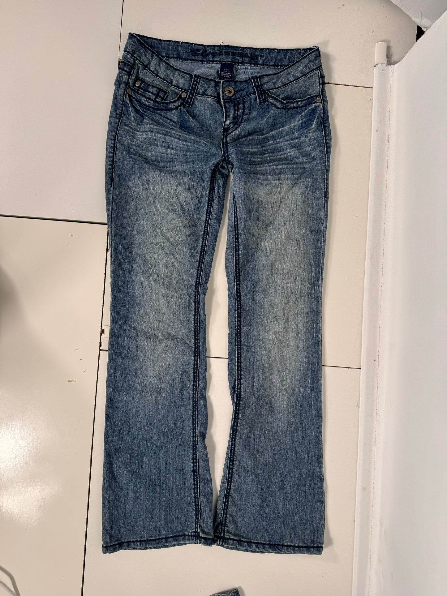 Lavtaljede jeans str: S