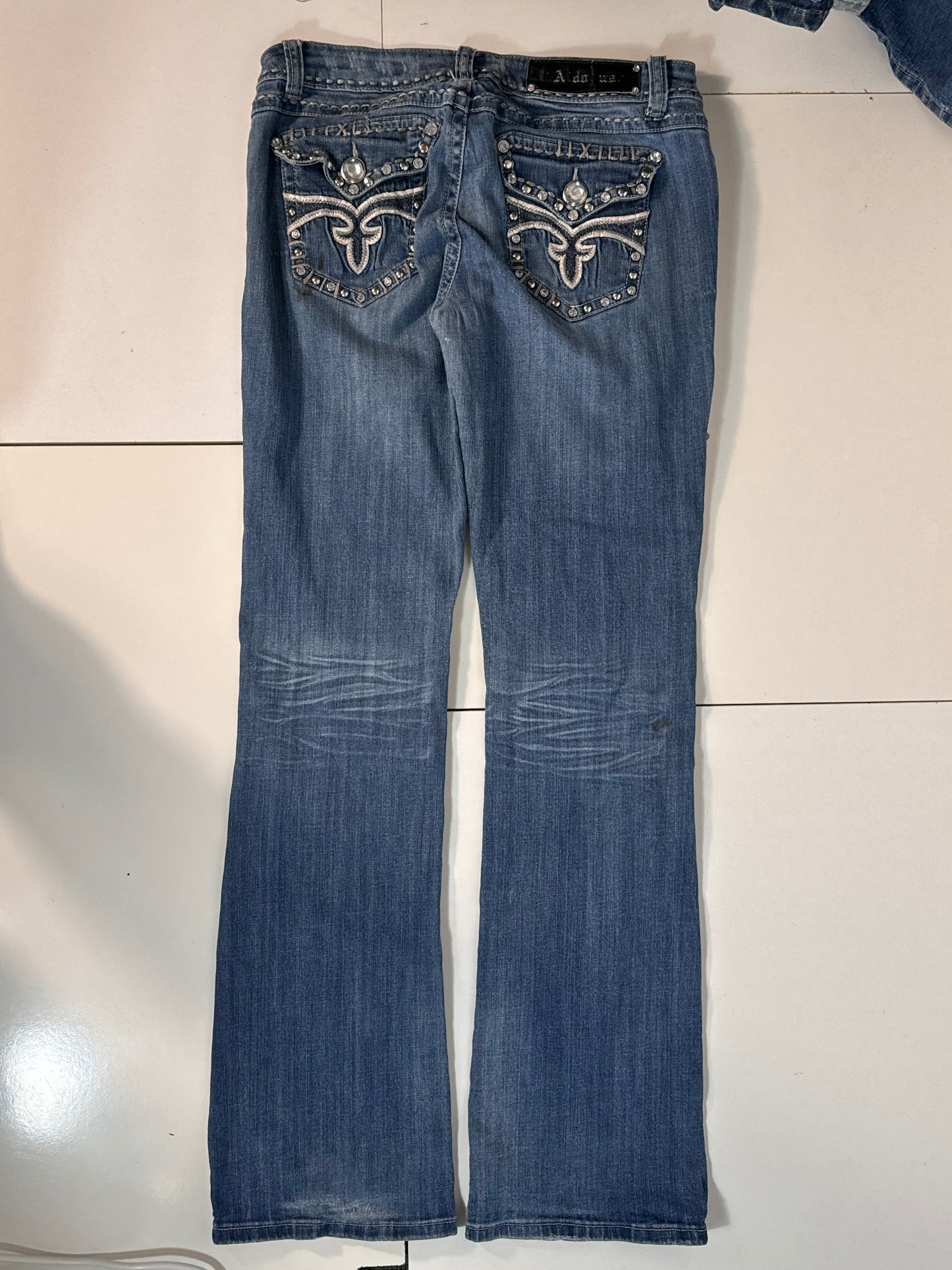 Lågmidjade jeans stl: S
